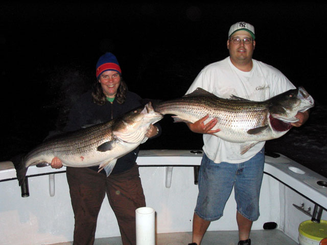Night Fishing Stripers