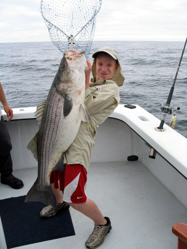 Mr Harding with a Huge Bass